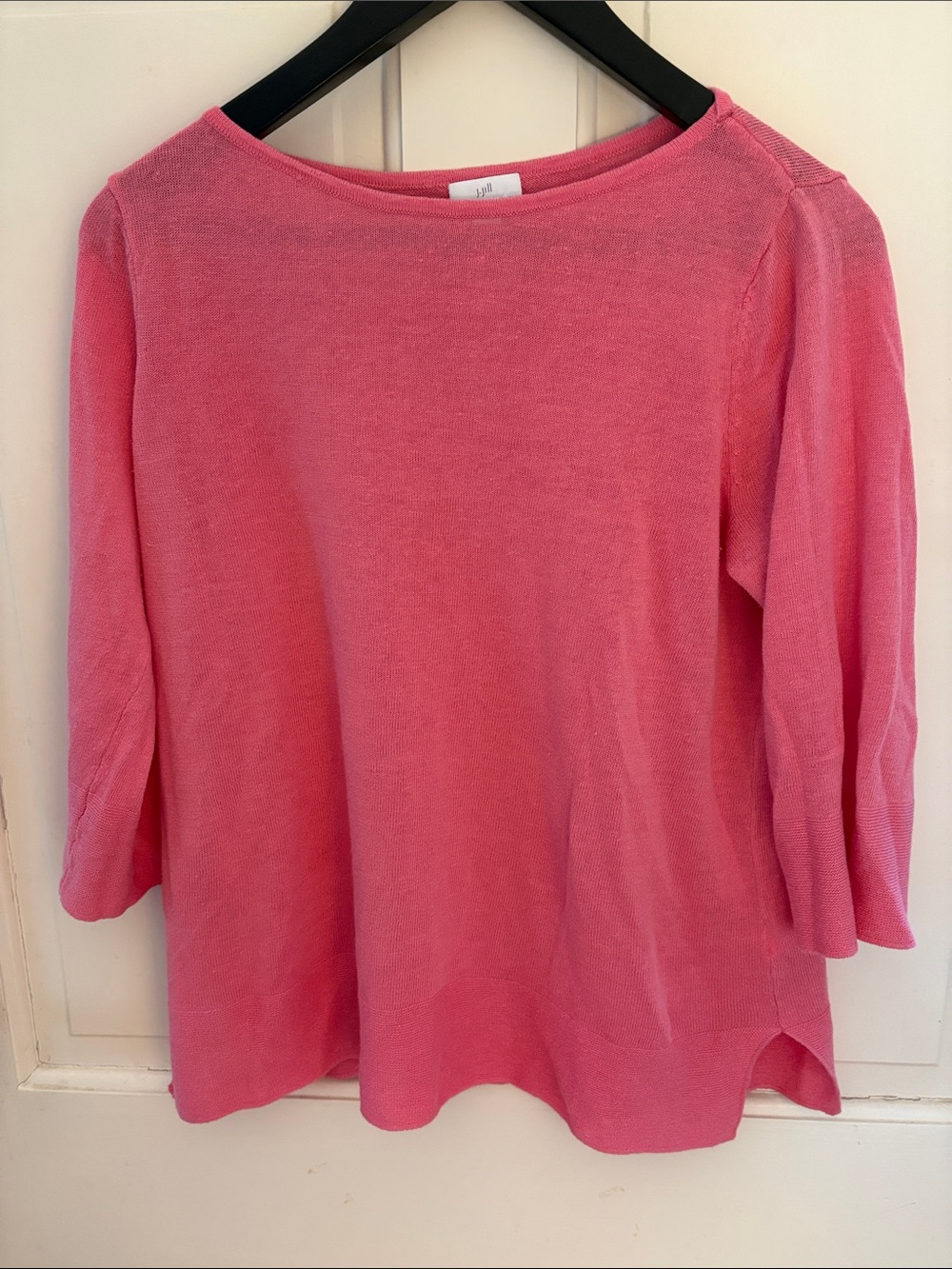 J Jill Linen-blend Pink Lightweight Top